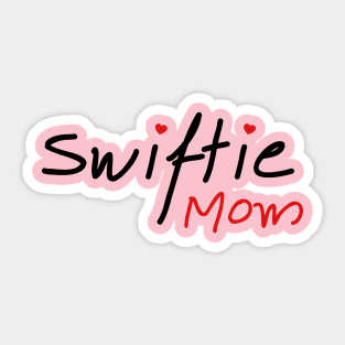 Swiftie Mom Typography Sticker